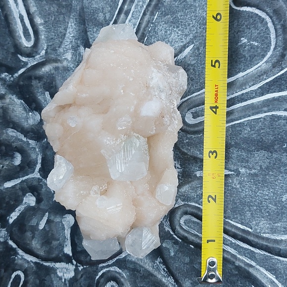 Apophyllite and Stilbite Mineral Specimen - Picture 10 of 10